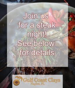 Steak night invitation
